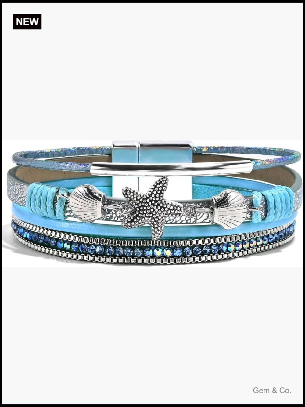 Boho Multi-Layer Leather Wrap Bracelet Women